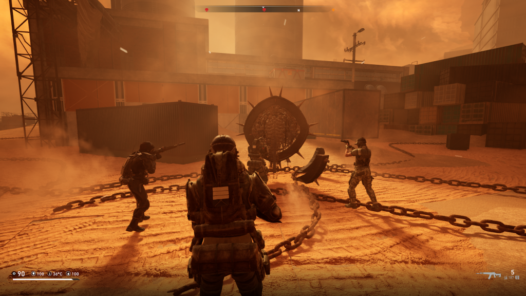Screenshot of Dustland Game  
