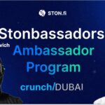 Crunch/Dubai and STON.fi ambassador program for earning tokens