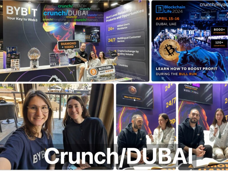 crunch/Dubai team at Blockchain Life 2024