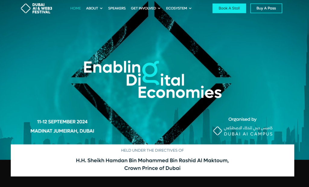 Unlock the Future of Tech at Dubai AI & Web3 Festival 2024