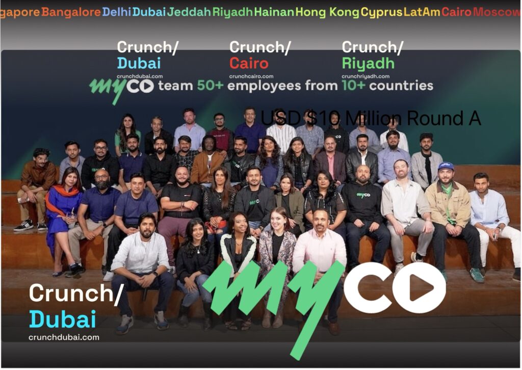 Dubai MyCo USD $10 million Round A with Republic, Daman by Gargash support Umair Masoom Usmani, Phil McKenzie, Somair Rizvi 10  million users platform