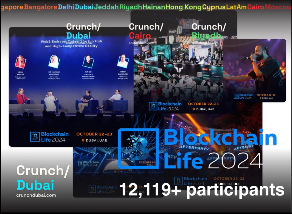 Blockchain Life 2024 gathered the leaders of the crypto community from 120 countries in Dubai